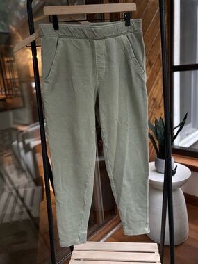 Men's Relaxed Olive Green Jogger Pants